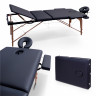Массажный стол UNIX Standard 3 Section Black