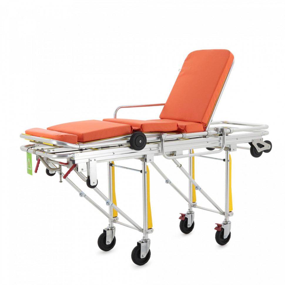 Каталка для АСМП MED-MOS ММ-А3-1 (KatS-13211N, СП-13НФ) со съемными  кресельными носилками